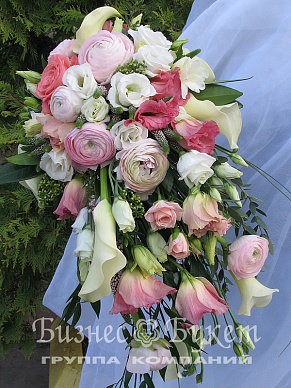 Купить Букет невесты  "Розовое чудо"
