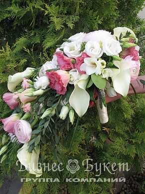 Купить Букет невесты  "Розовое чудо"